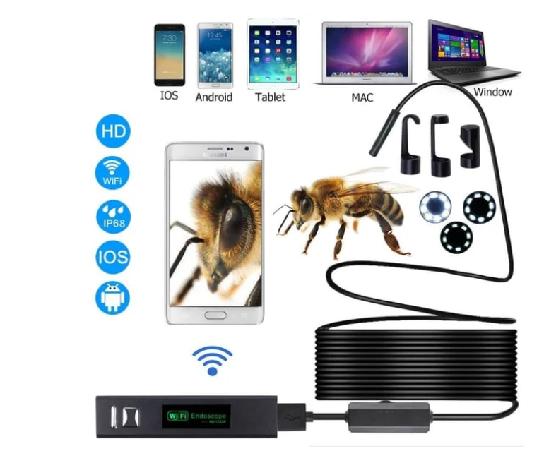 Caméra endoscopique douce Magic Wifi 😍✨